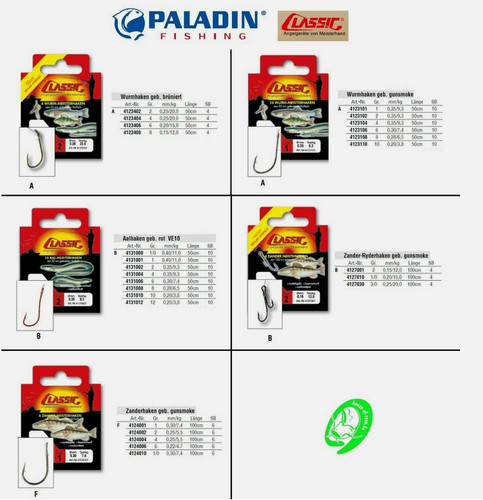 Paladin classic wurm aalhaken - classic,