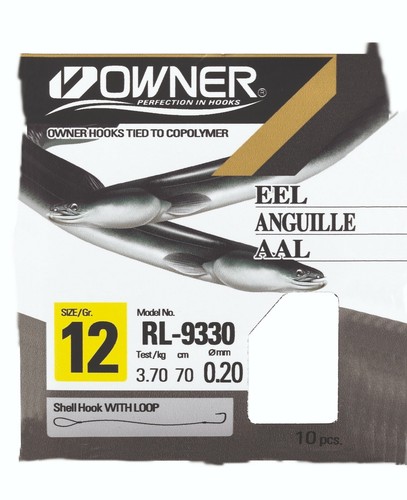 Owner haken aal - aalhaken, rot
